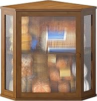 Vista 12 de Caja de pan de esquina BMOSU para encimera de cocina de doble capa de bambú, caja de pan de madera de gran capacidad (Natural, Extra Grande)