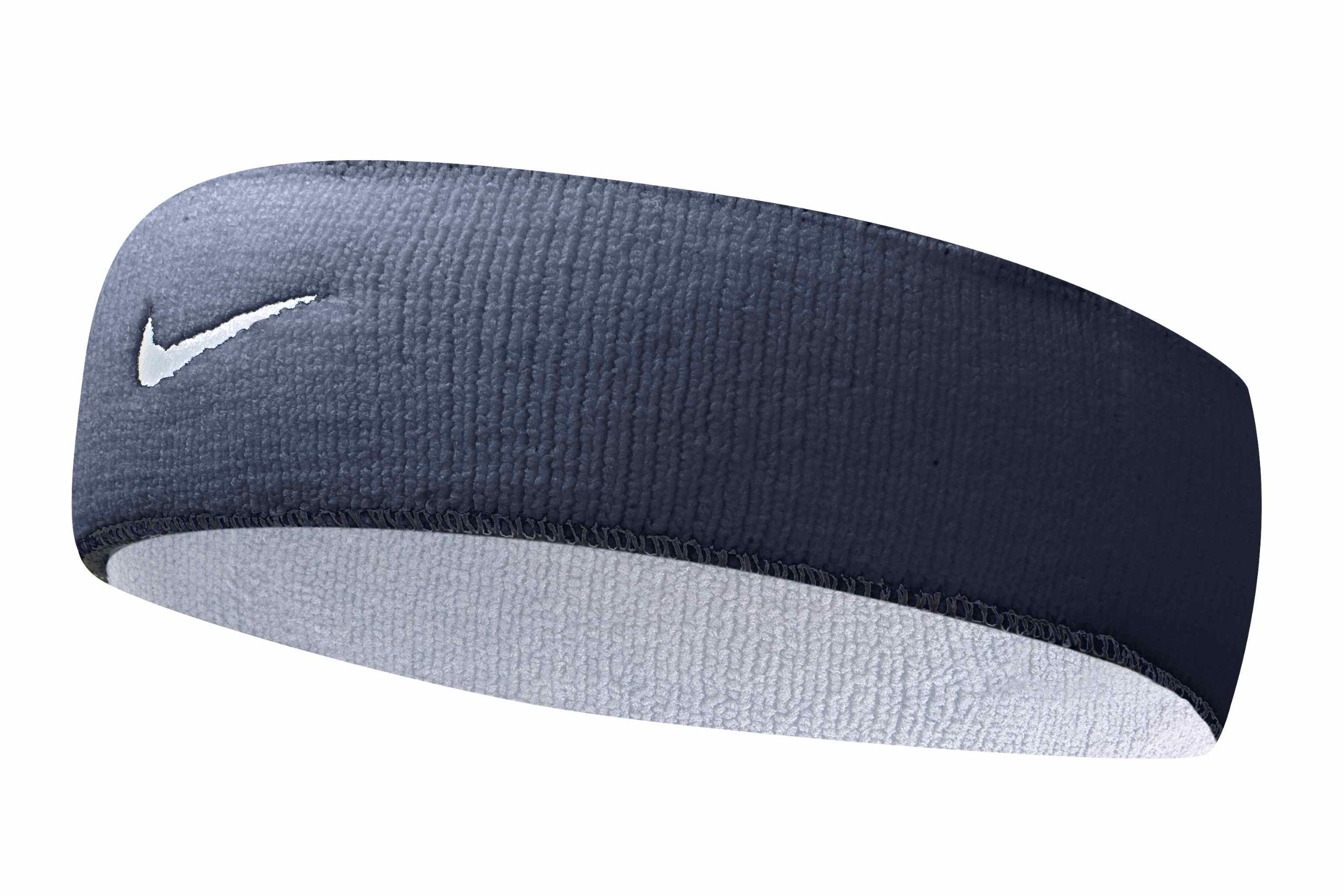 NIKE Premier Home & Away - Cinta para el pelo reversible azul azul y blanco