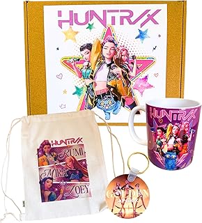 Comprar Genérico Pack regalo Huntrix Demon Hunters – Taza + Mochila + Llavero NFC – Inspirado en el universo K-Pop