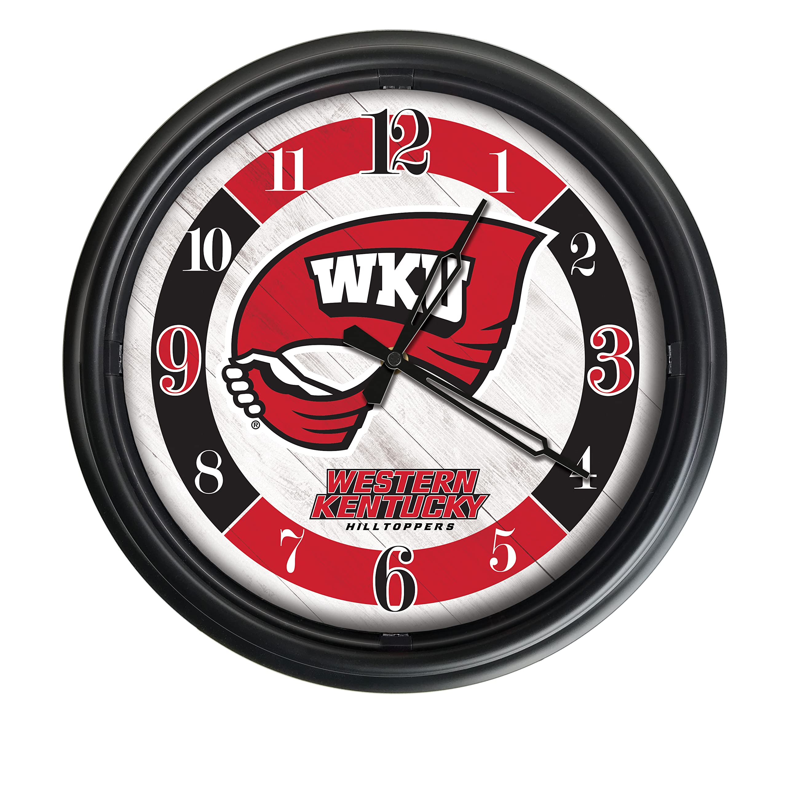 Holland Bar Stool Co. Western Kentucky University Indoor/Outdoor LED Wall Clock
