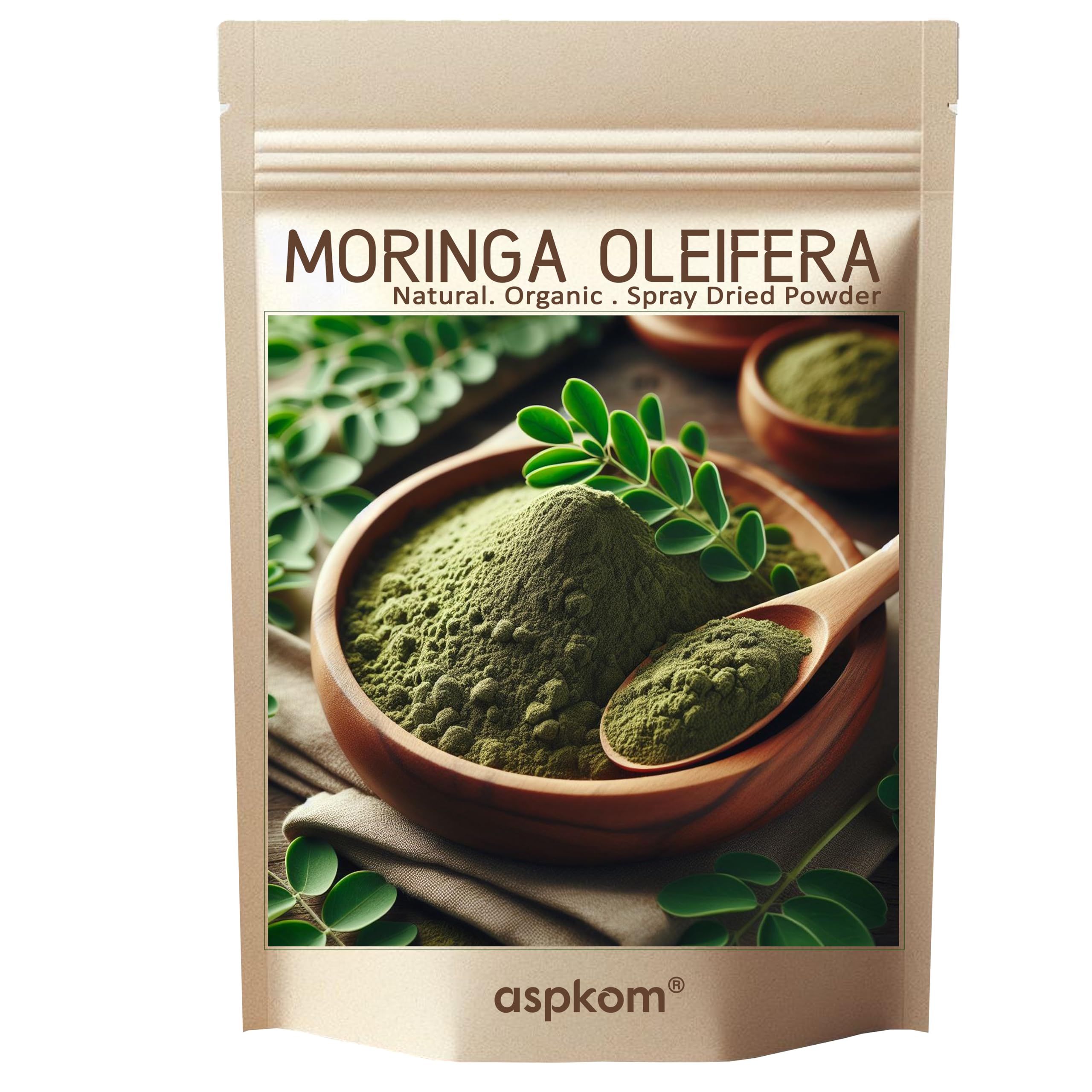 Organic Moringa Leaf Powder, 400g, Natural Immunity Booster with Antioxidants, aspkom Authentic Herbs, Supplements - Moringa Oleifera (B0CYWDD96W) Amazon Price History, Amazon Price Tracker