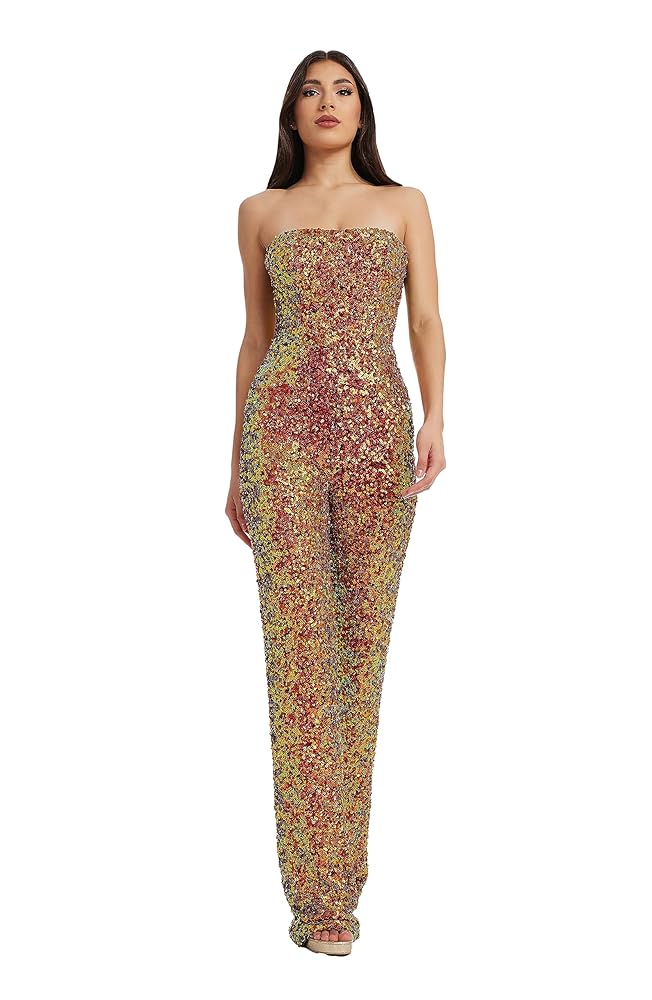 Amazon.com: Dress the Population Women's Andy Strapless