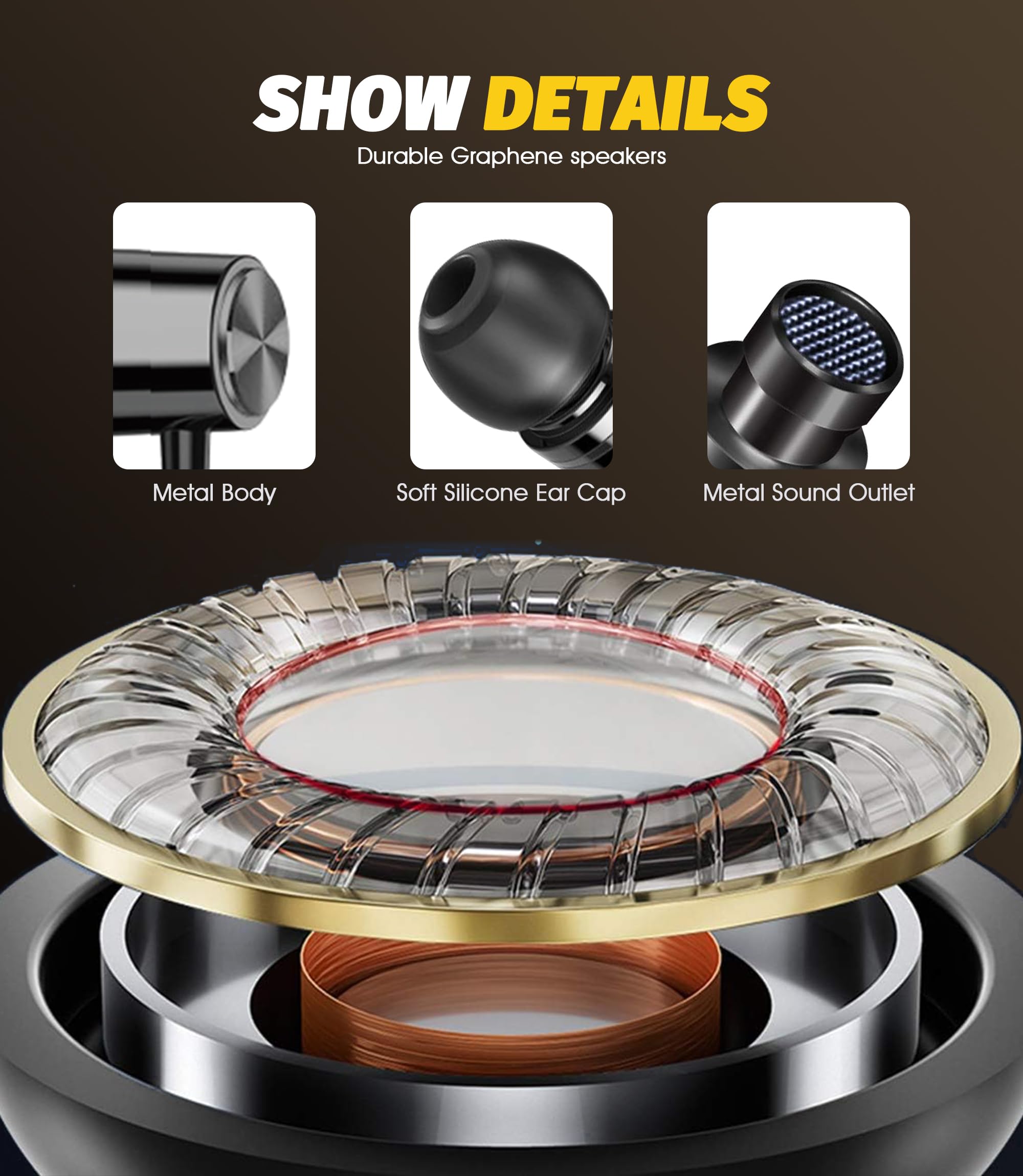 Amazon.com: Orzero Type C Headphones Compatible for Quest 3S