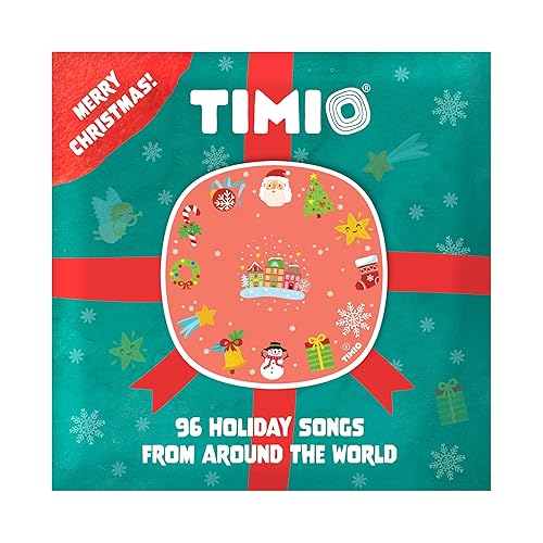 TIMIO - Disque de chansons de Noël pour Lecteur Audio