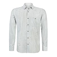 Stockerpoint Camicia Tradizionale da Uomo, Verde (Canna)