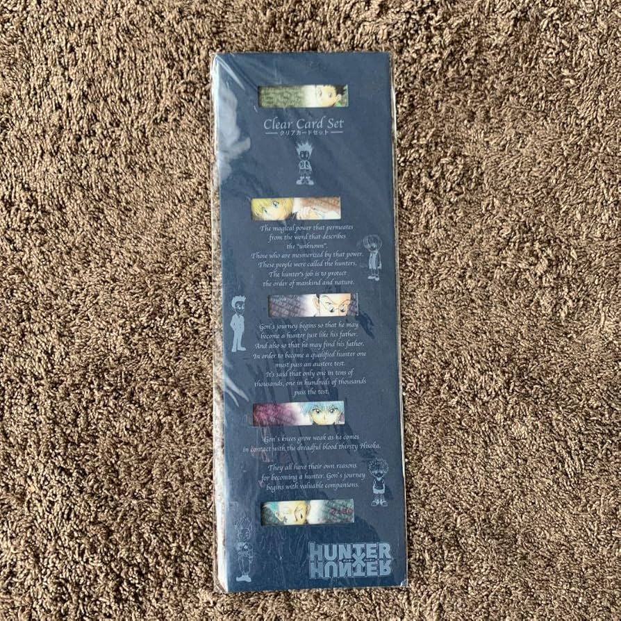 Amazon.co.jp: Hunter×Hunter クリアカードセット : DIY・工具