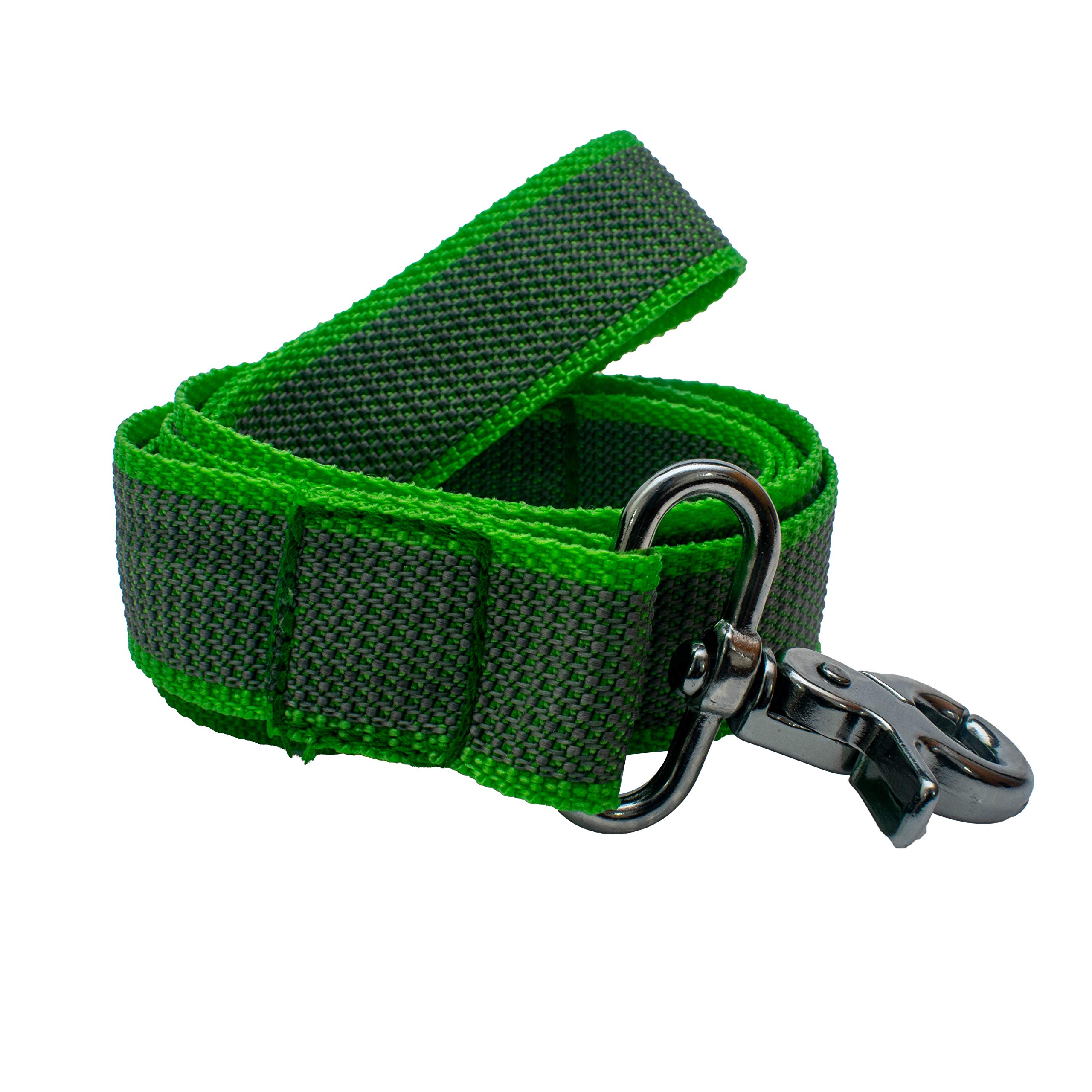 Spillbox Dog Leash for Walking Running Training, Comfortable Heavy Duty Cotton Nylon Webbing Line Leash (Green) (B08VMVHVFN) Amazon Price History, Amazon Price Tracker