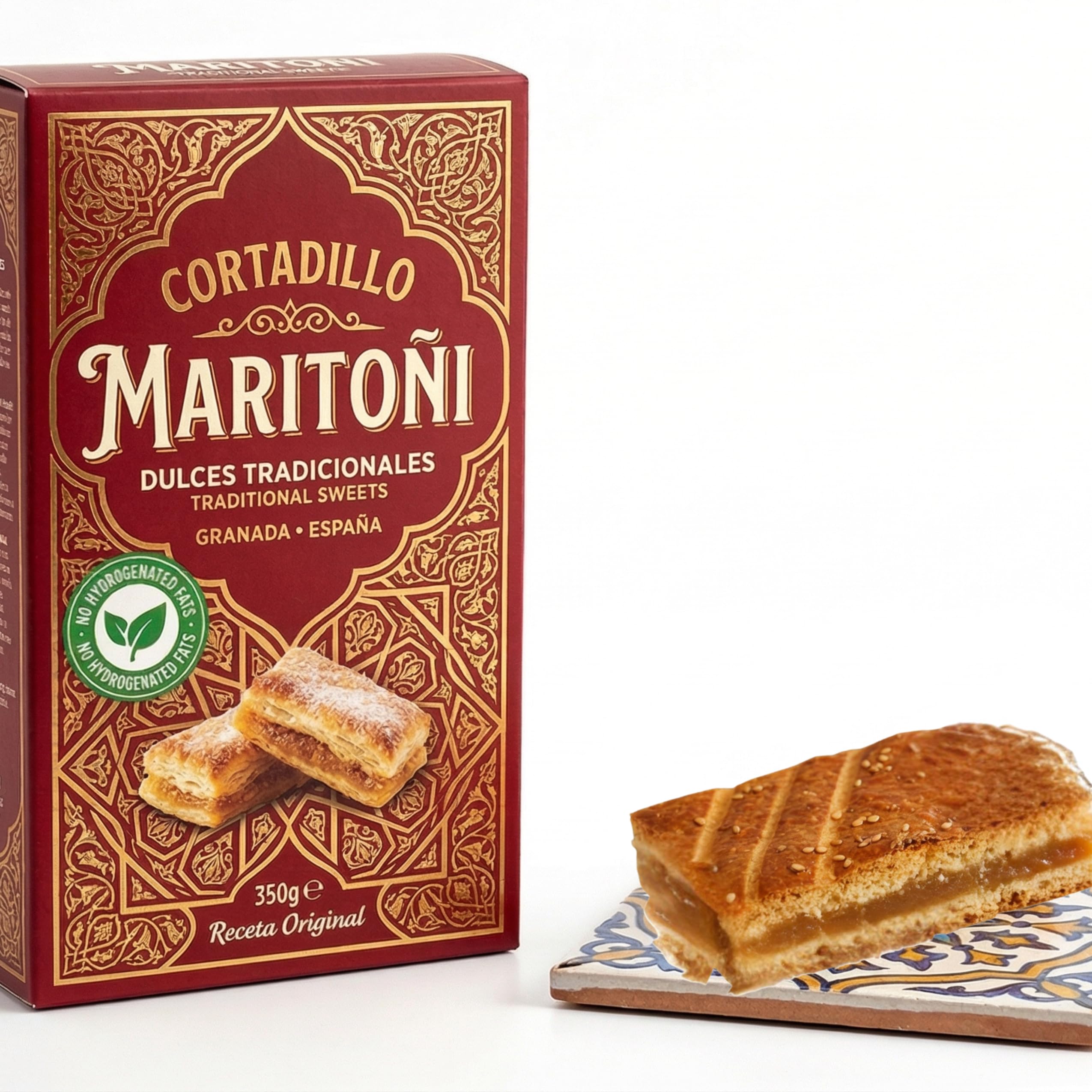 Dulces Cortaditos Cabello de Ángel · Maritoñi de Granada · Pack 2 Cajas 12 Uds 75g · Desayunos y Meriendas