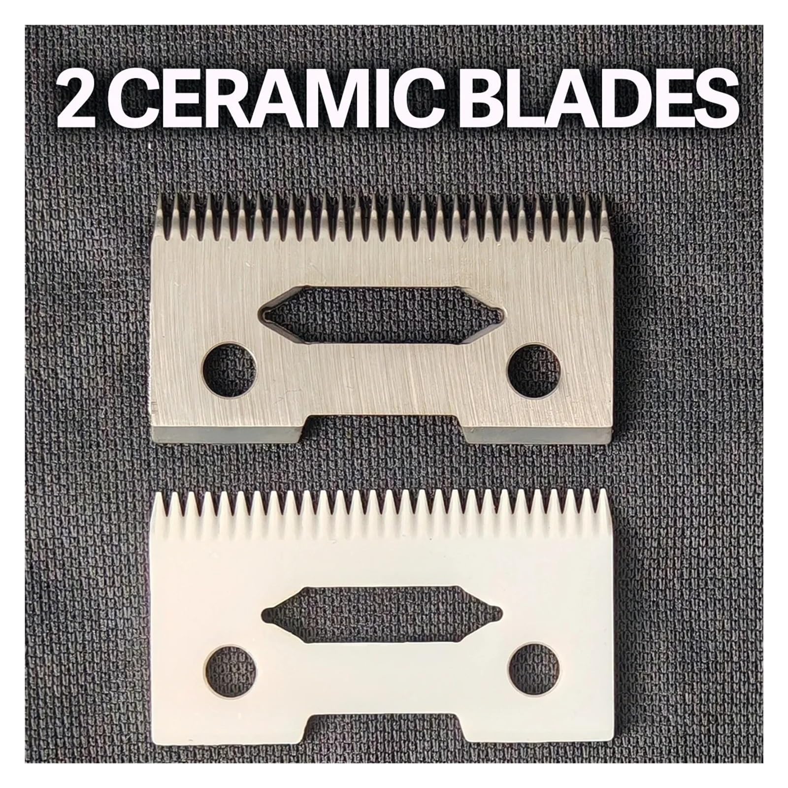 Haarschneider-Keramikklingen-Set, Kompatibel Mit BRDCLIP, XB-Klinge, 8148 1919 V003 M10 R77F, Austauschbarer Schneidkopf(3PC)