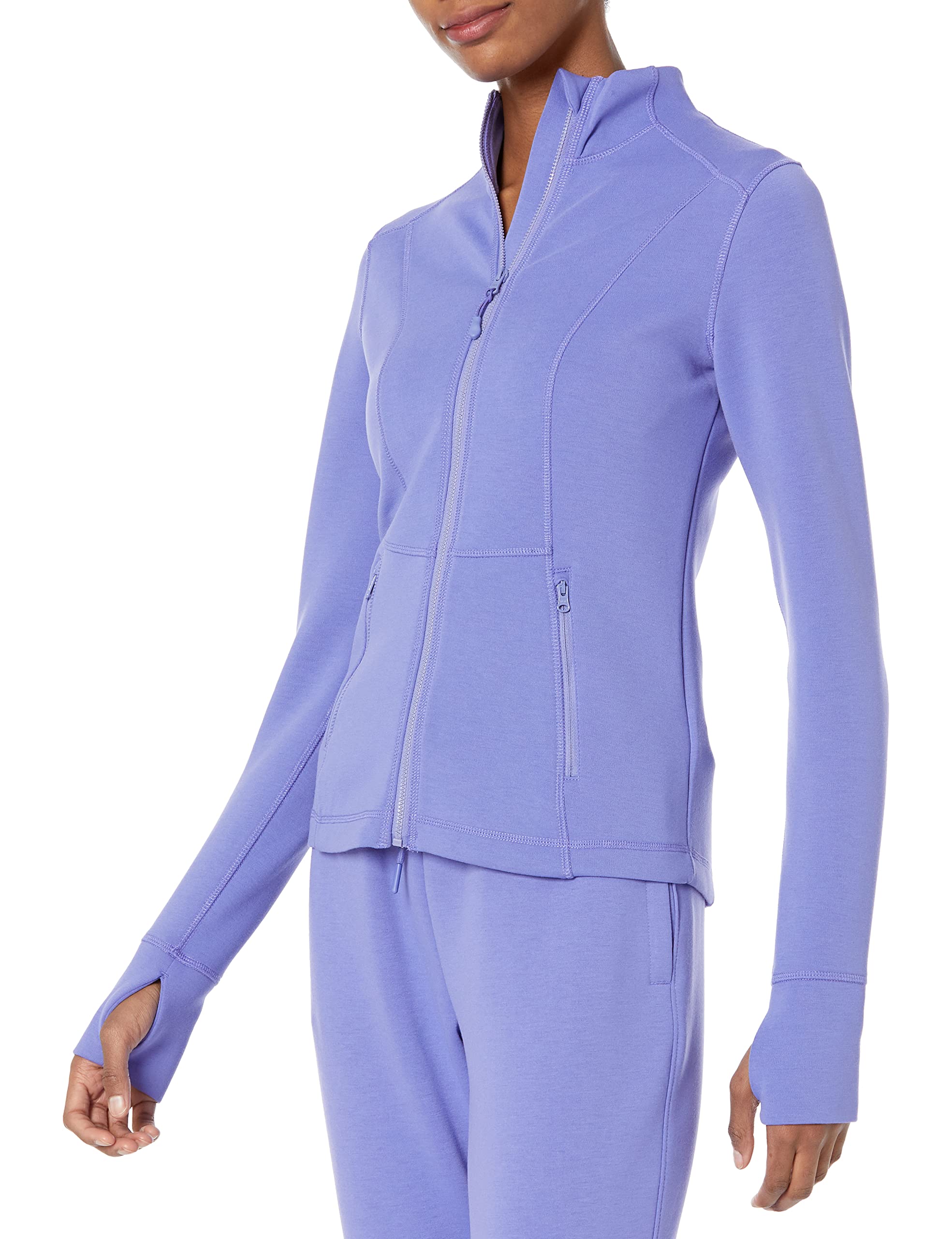 Amazon Essentials Women's Active Sweat Zip Through Jacket