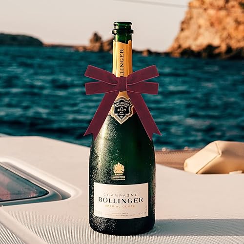 Miniatura 161 de Cinta de terciopelo caqui, cinta de terciopelo dorado vintage de 5/8 pulgadas x 25 yardas, cintas finas para adornos de árbol de Navidad, envoltura