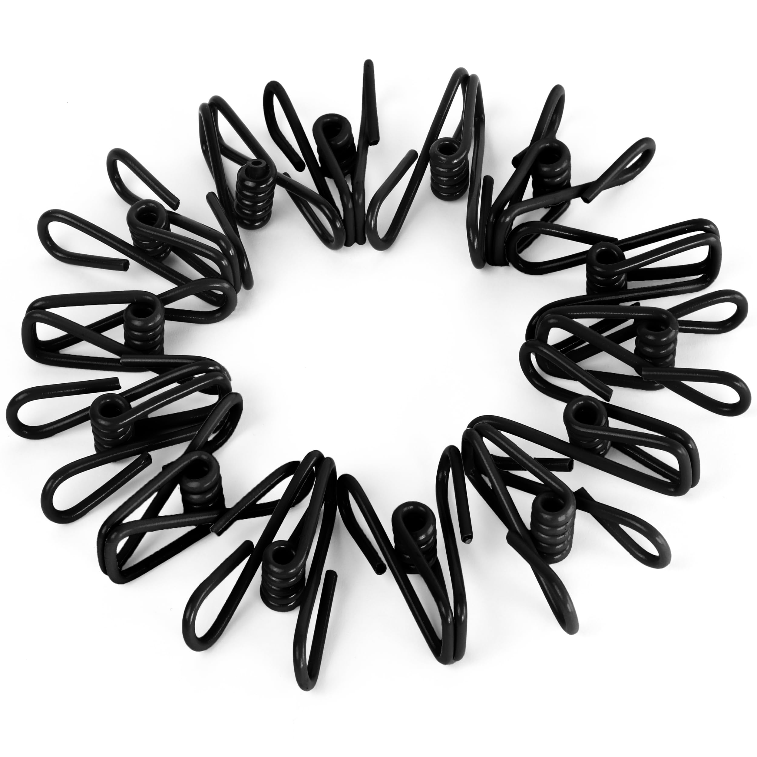 Photo 1 of Riveda 30 Pack Black Chip Bag Clips, 2 Inch