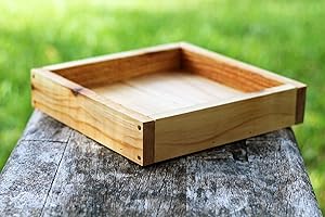 Sophisticated Square Cedar Mini Planters for Vibrant Outdoor Spaces