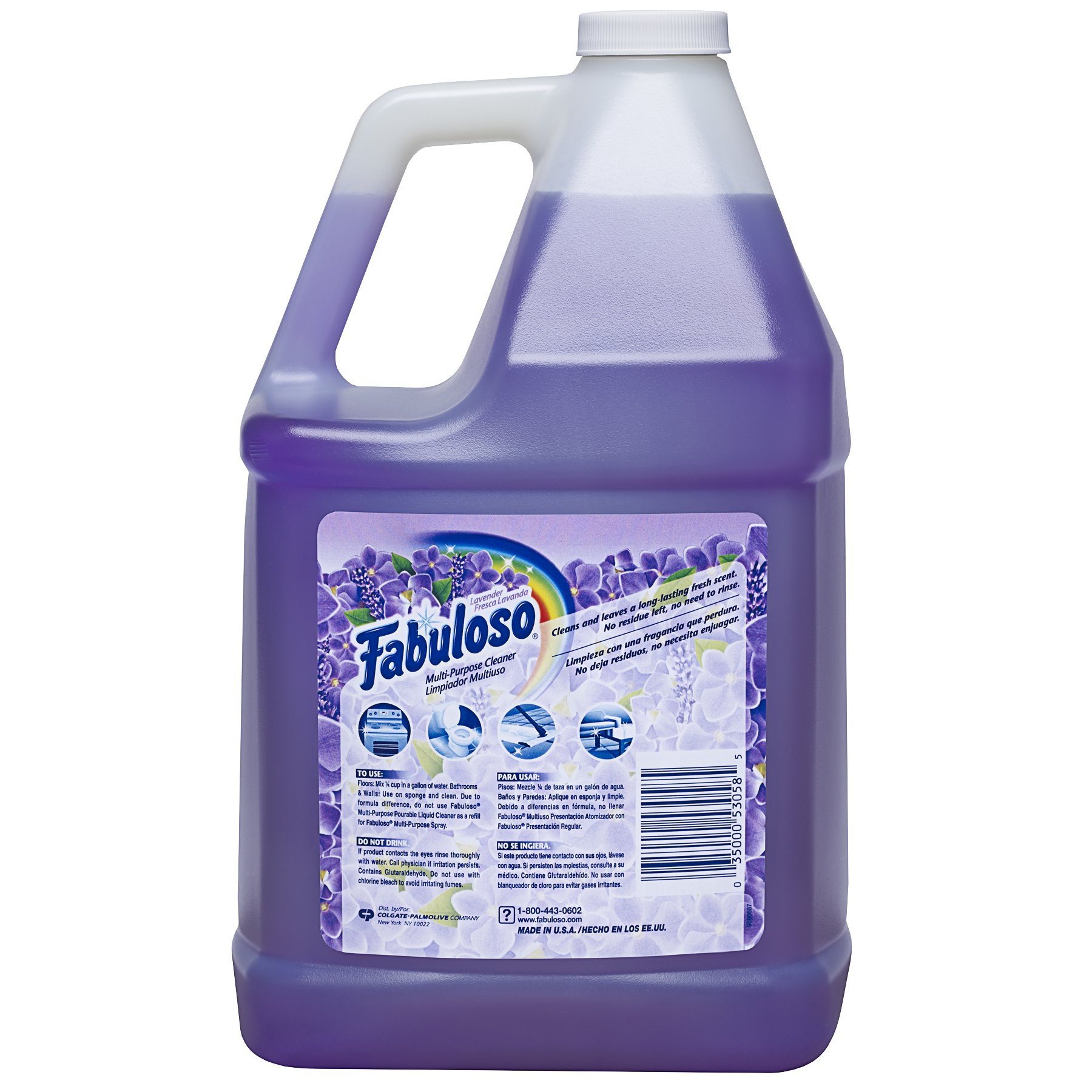 Fabuloso CPC 53020 - Botella Limpiadora Multiusos Con Aroma De Lavanda