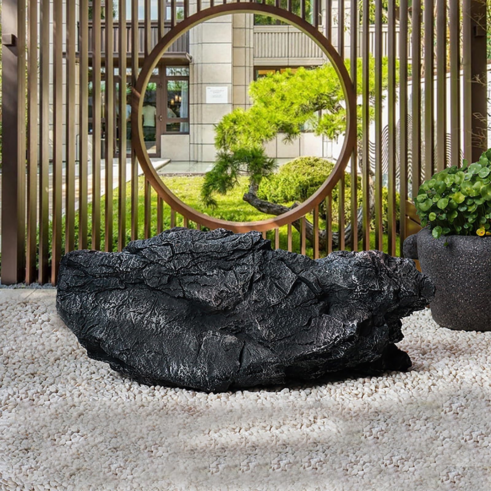 Artificial Fake Stone, Simulated Rock Sculptures For Garden Landscaping, Photography Prop Hollow Stone,simulated Rockery For Park Square Decoration,