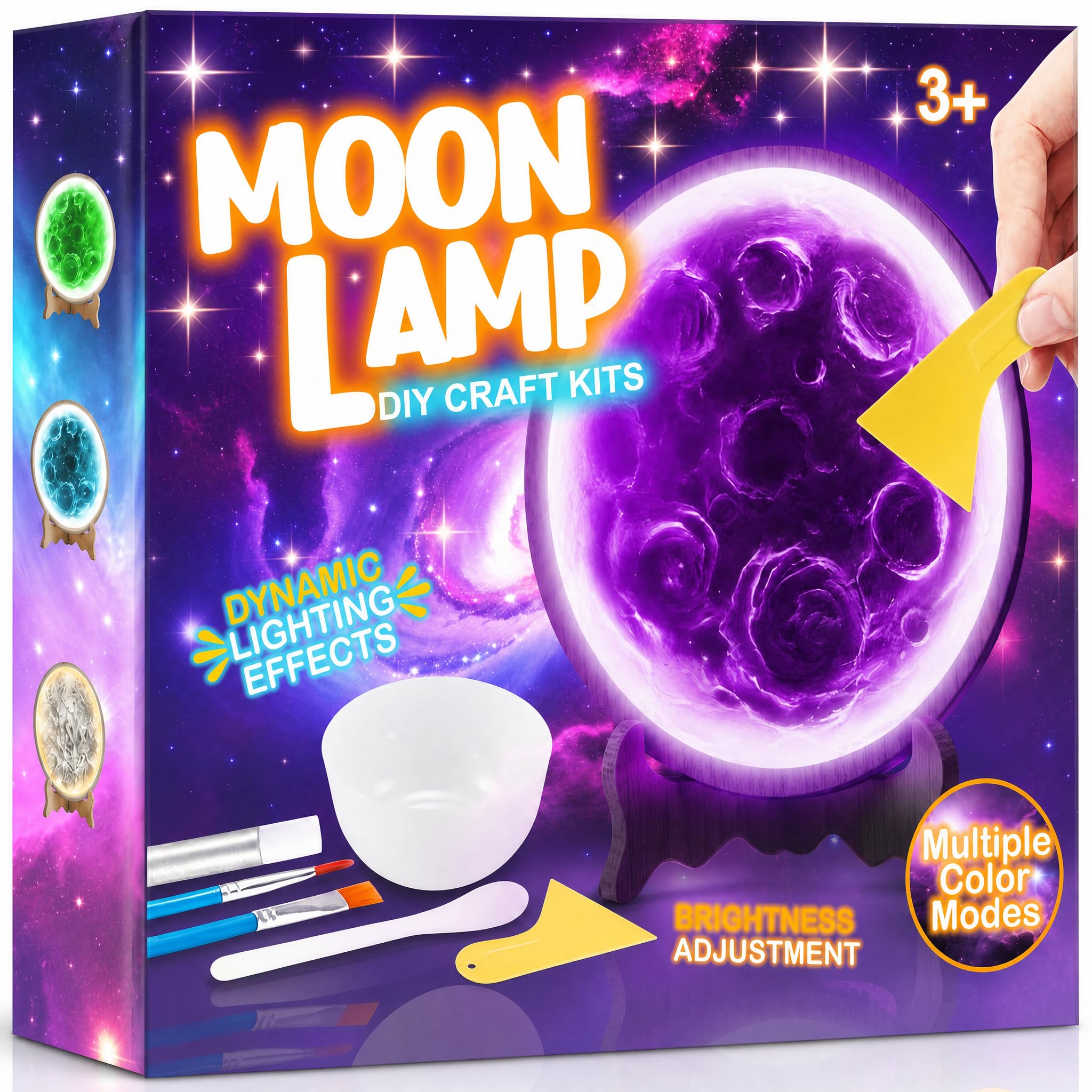 Toyzey Set fai da te per bambini dai 6 7 8 9 10 anni, regalo per ragazze 10 11 12 anni, lampada a luna, per ragazzi 6 – 8 anni, luce notturna per bambini a partire da 8 – 12 anni, regalo di compleanno