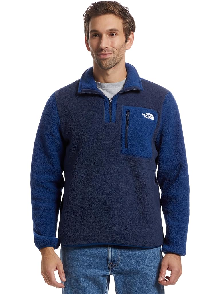 Navy The North Face Yumiori 1/4 Zip
