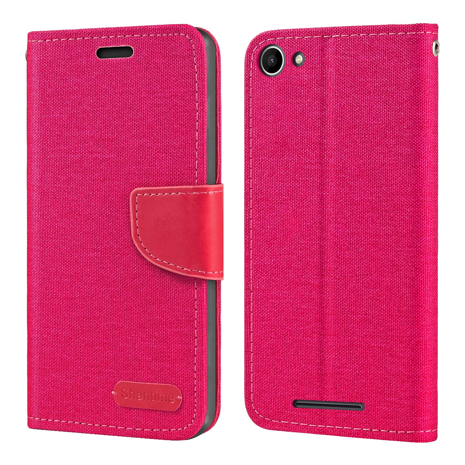 Wiko Jerry 3 Case, Oxford Leather Wallet Case with Soft TPU Back Cover Magnet Flip Case for Wiko Jerry 3