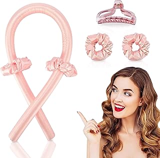Heatless Curlers Headband No Heat Hair curler Rod For sleeping Overnight curls headband Heatless Curls Roller Heatless Hair curlers Set No Heat Curls heat free Wave Hair Curlers for Long Medium Hair