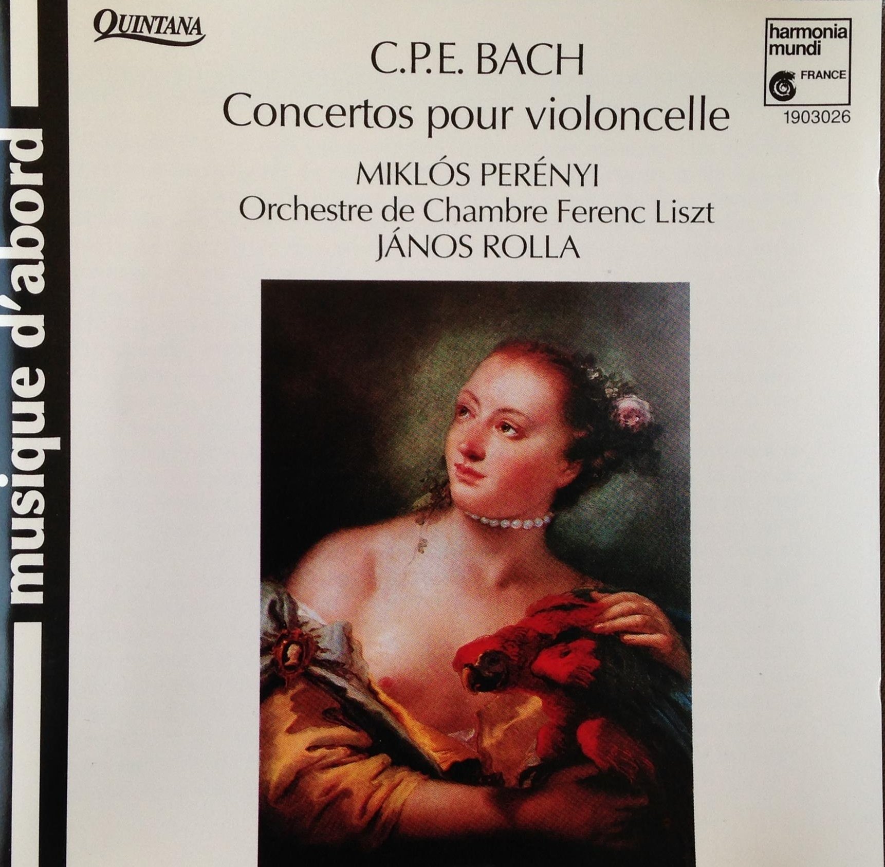 Cpe Bach;Cello Concertos [Audio CD]