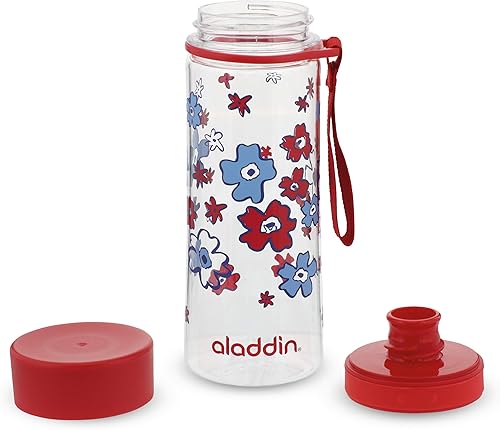 Miniatura 4 de Aladdin Aveo - Botella de agua, estampado rojo, 0,35 litros