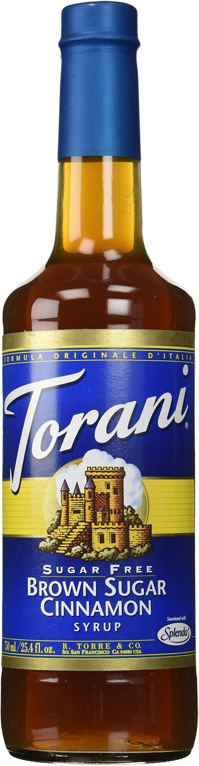 Brown Sugar Cinnamon Syrup Sugar Free 25.4 Fl Oz (Pack of 1)