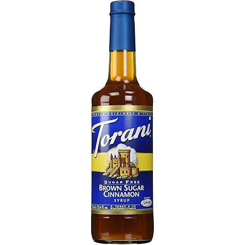 Torani Brown Sugar Cinnamon Syrup Sugar Free 25.4 Fl Oz (Pack of 1)