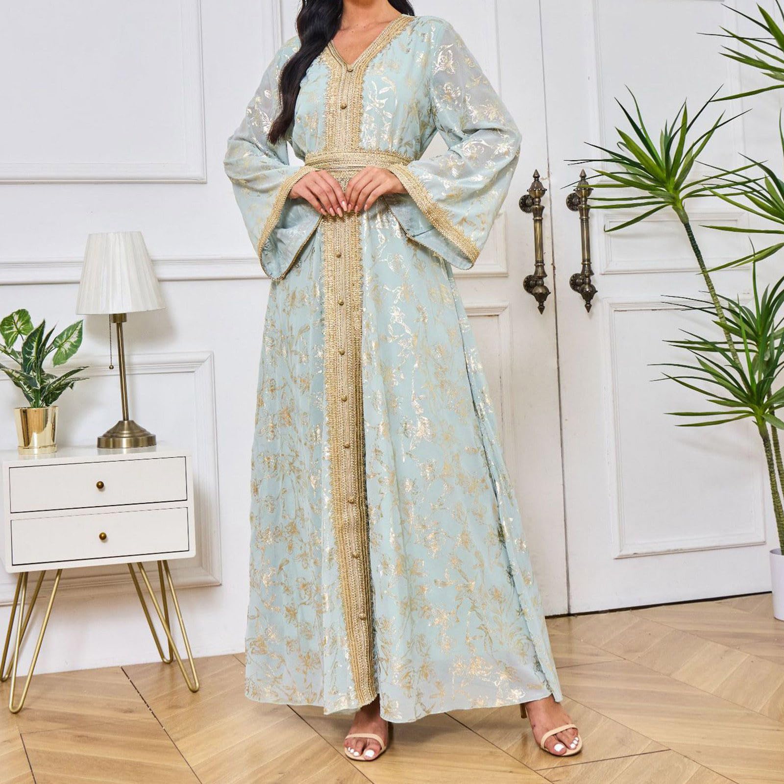 Genérico - Vestido para mujer, elegante, elegante, de noche, cóctel, ceremonia, informal, talla grande, encaje fluido, mediados de largo, boda, fiesta, verano, primavera, sexy A41