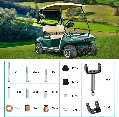 Miniatura 3 de 10L0L Kit de reparación Deluxe para carrito de golf delantero y trasero para Club Car DS 1992 en adelante modelos eléctricos y gaseosos con