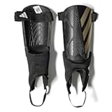 adidas unisex-adult Tiro League Shin Guards&comma; Black&sol;Gold Metallic&sol;White&comma; Medium