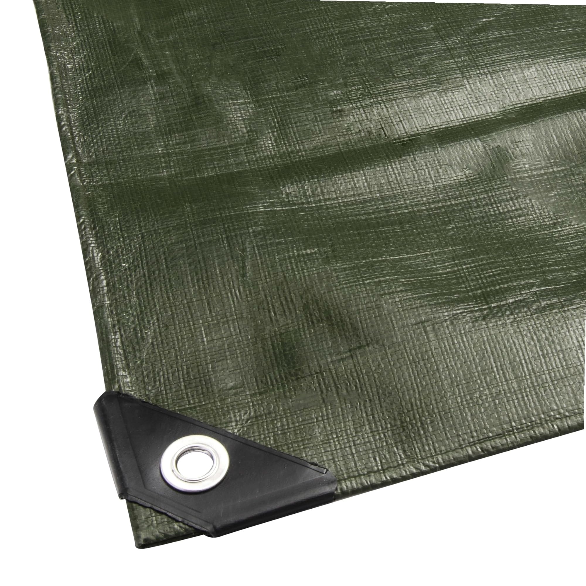 Werkapro Bâche multifonctions noire et verte m2 10668 plandeka ochronna, wodoszczelna, wielofunkcyjna, 4 x 5 m, 240 g/m², dwustronna, zielona i czarna, 4 x 5 m