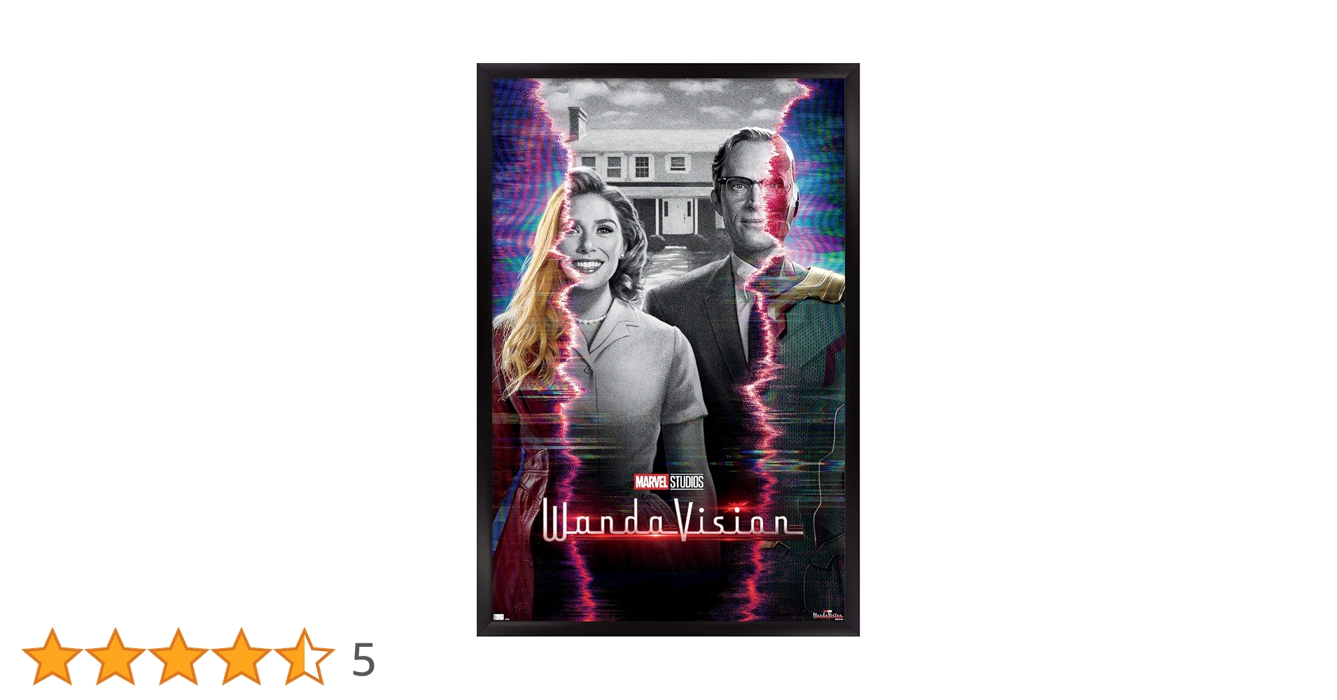 ワンダヴィジョン マーベル ポスター MONDO BNG シルクスクリーン 2025