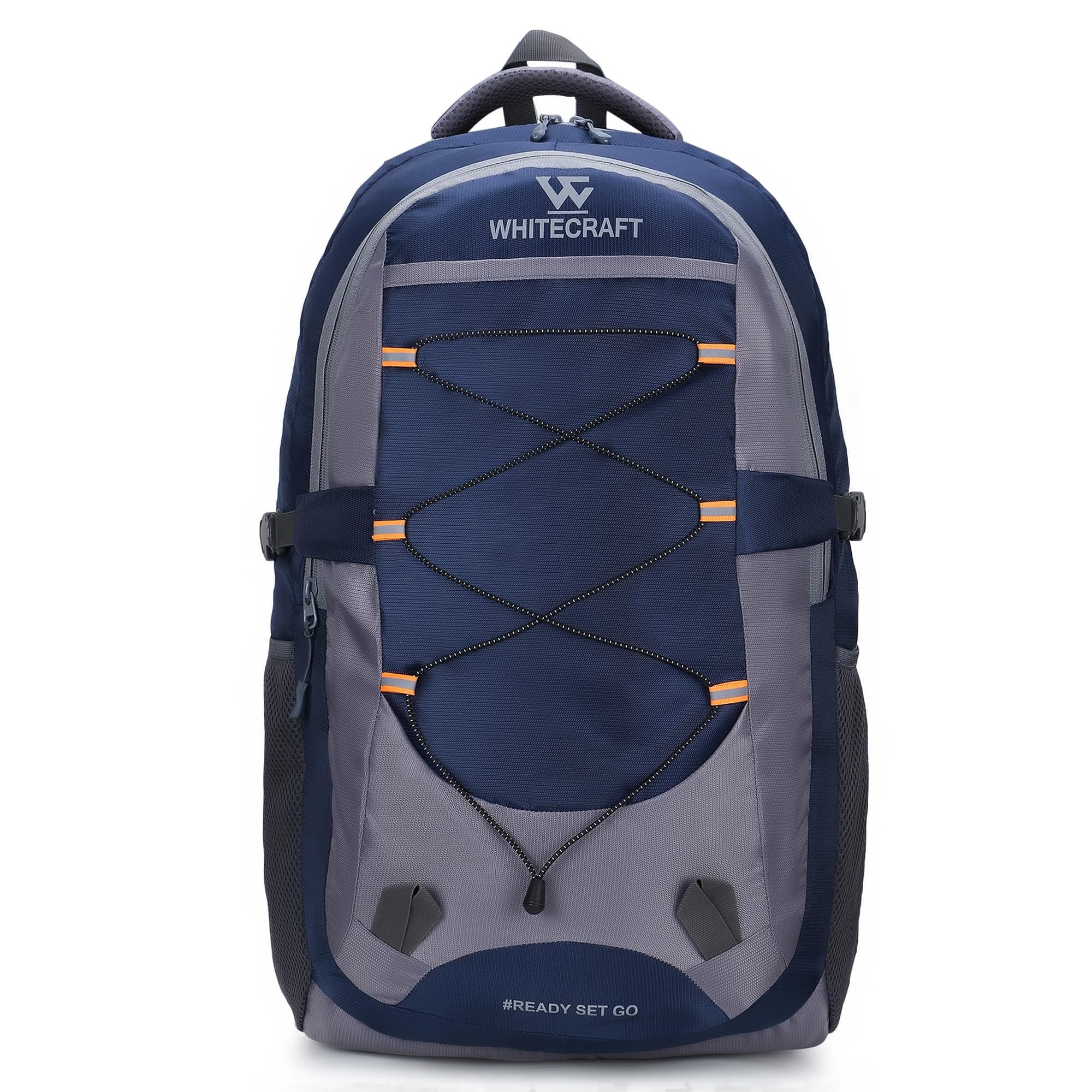 WHITECRAFT Polyester 55 Liter Waterproof Backpack for Men & Women| Fits upto 12-17 Inch Laptop Bag | Travel/Business/College/Casual Daypacks (Blue) (B0CJBYH8MX) Amazon Price History, Amazon Price Tracker