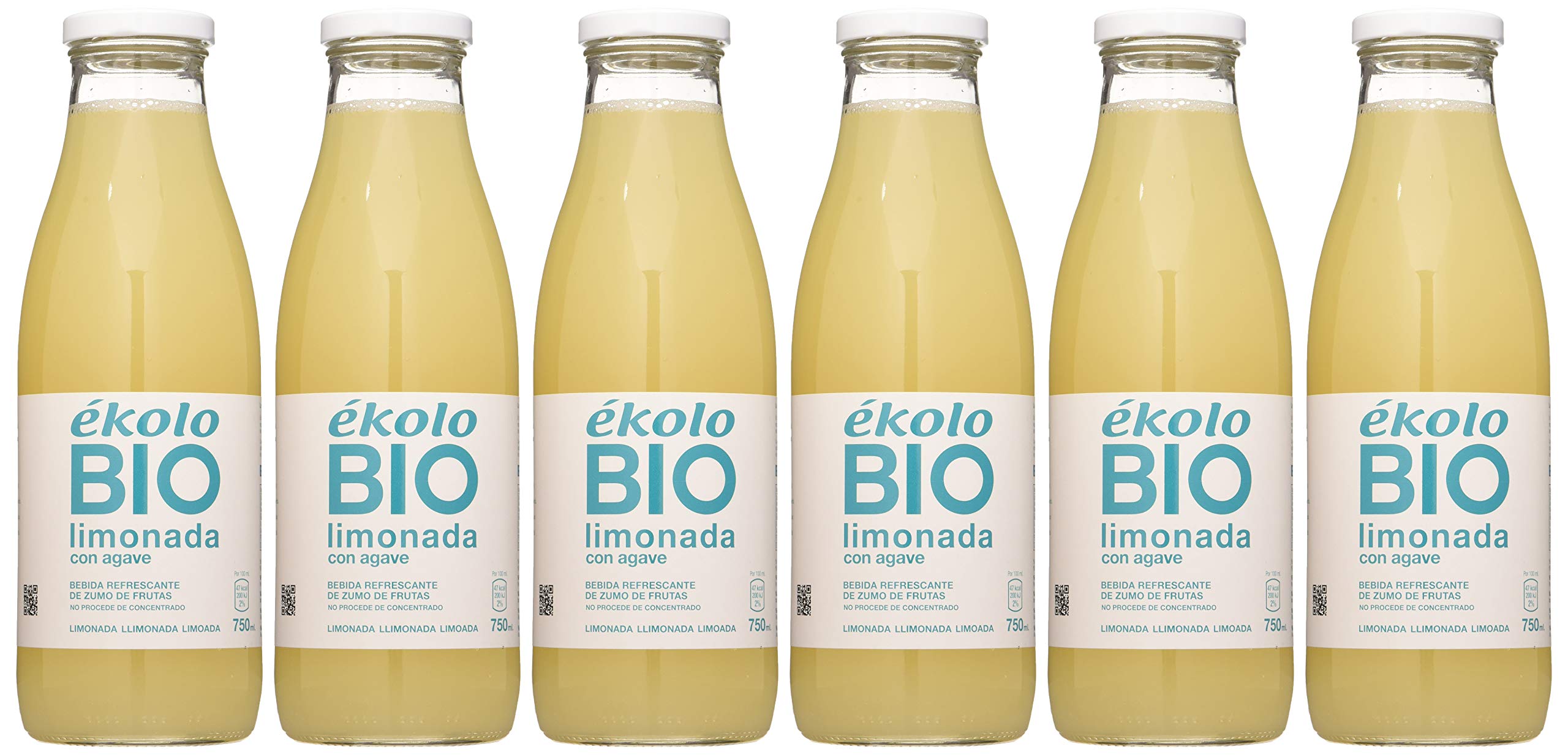 Ekolo Limonada Con Agave Ecológica 6 Botellas x 750Ml