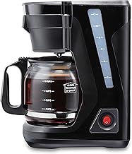 Proctor Silex 43680PS Proctor Silex Compact Coffee Maker, Black