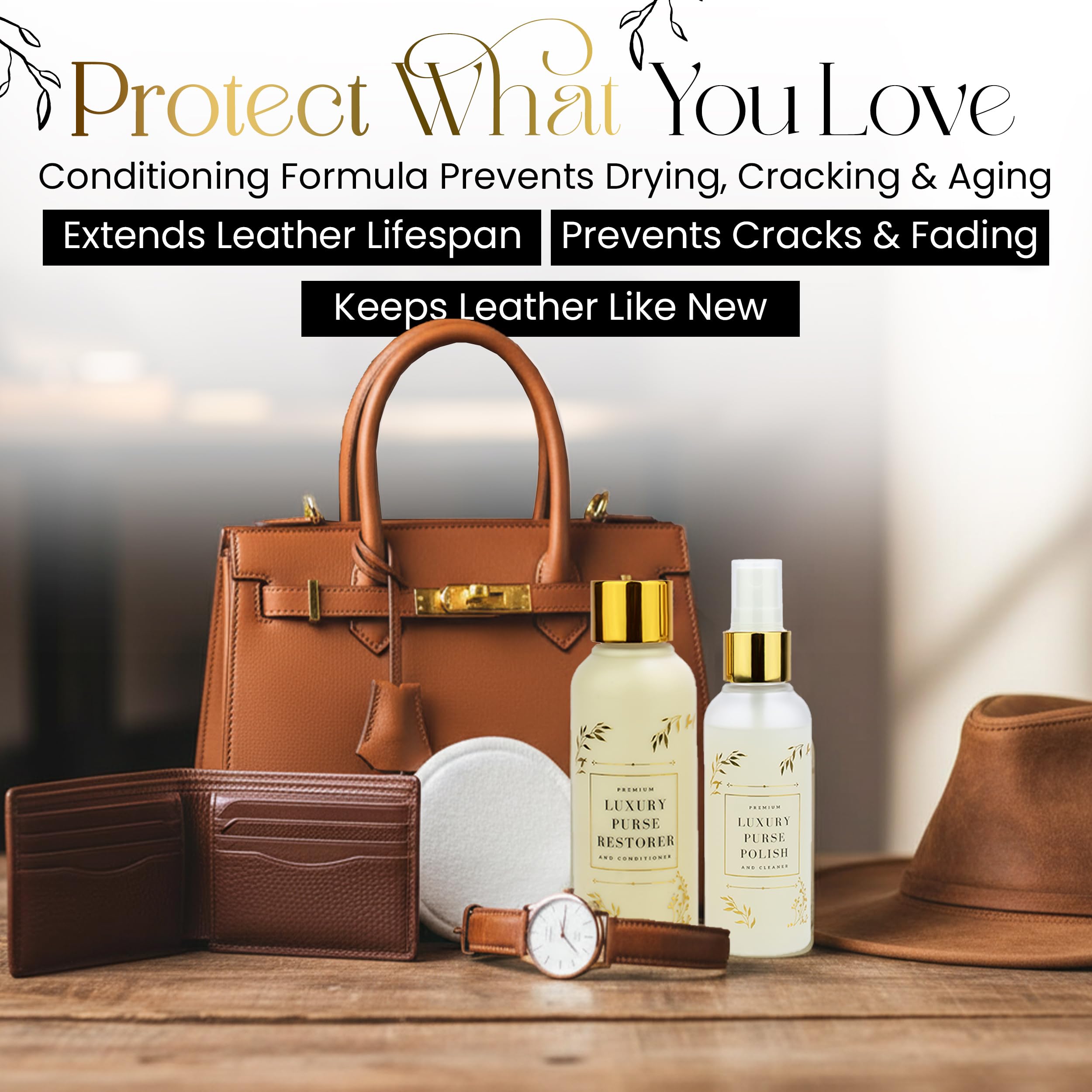 Limpiador y acondicionador de bolsos de cuero para bolsos, bolsos de diseño y bolsos de lujo, limpiador de cuero recomendado para bolsos y acondicionador de cuero para bolsos de mano por Combat