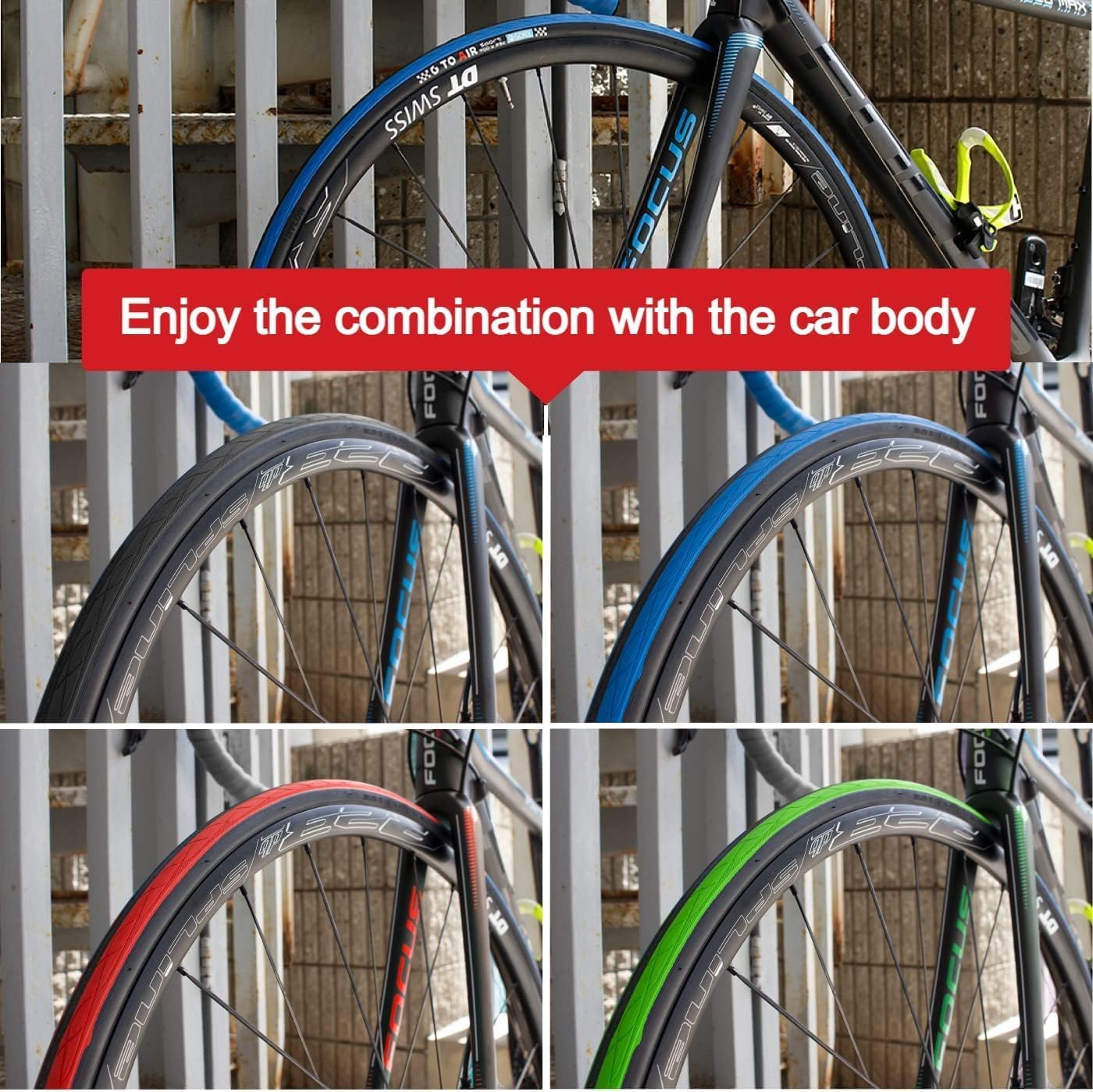 GORIX Pneu de vélo de Route 700×23C 25C 28C 32c 35c Vélo (Gtoair)