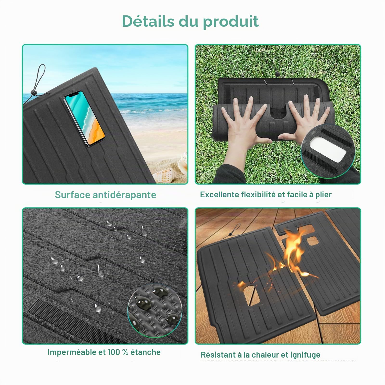 [Lot de 3] GAFAT Nouveau Tesla Model Y Juniper 2025 2026 Tapis de Coffre pour Siège Arrière, Tapis TPE Toutes Saisons, Scan 3D Original, Protection 360 °, Tesla Model Y 2025 Accessoires (Pas Stαndαrd)