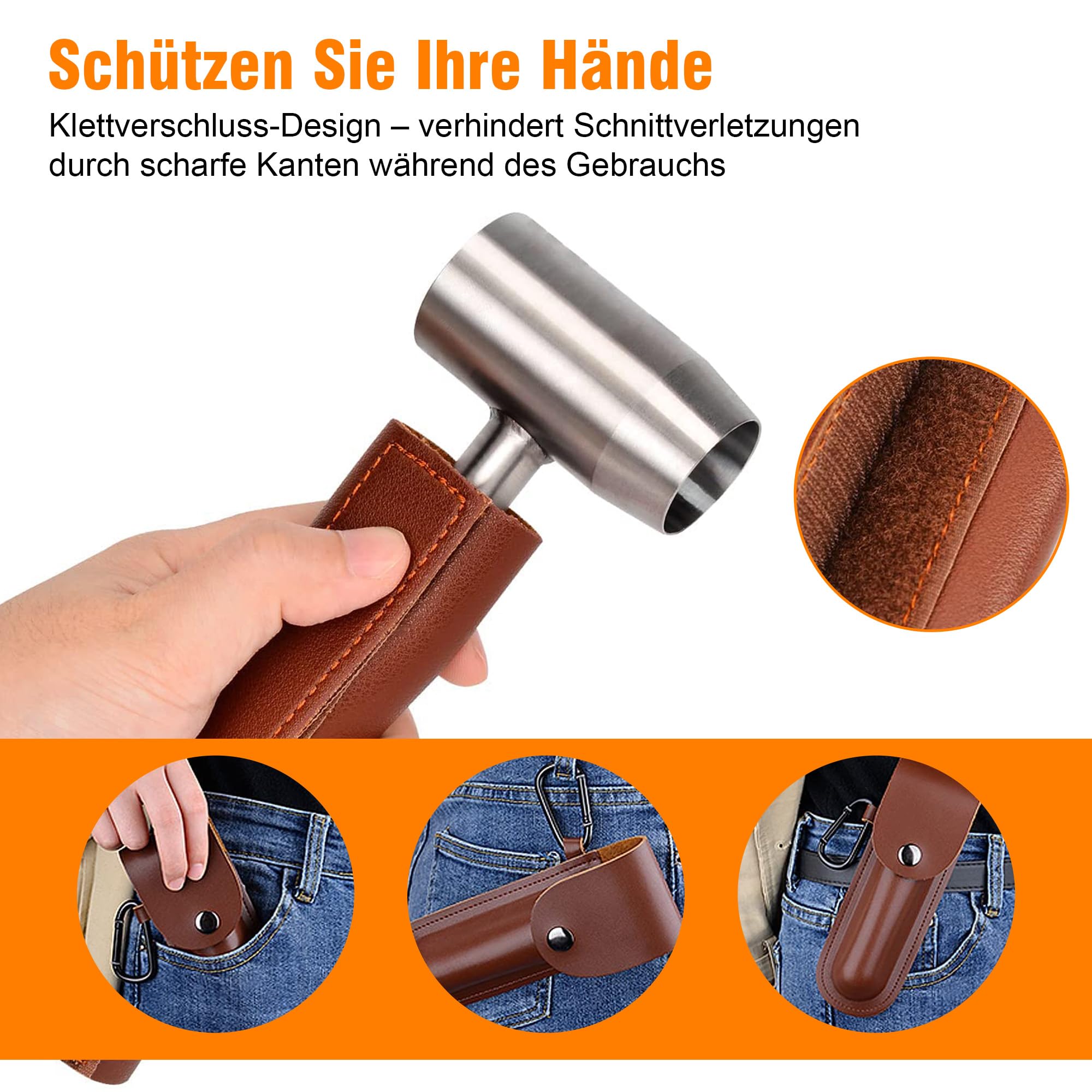 Manueller Erdbohrer Aus Kohlenstoffstahl – Schwarz, Für Holz & Outdoor, Bohr-Durchmesser 25–230 Mm