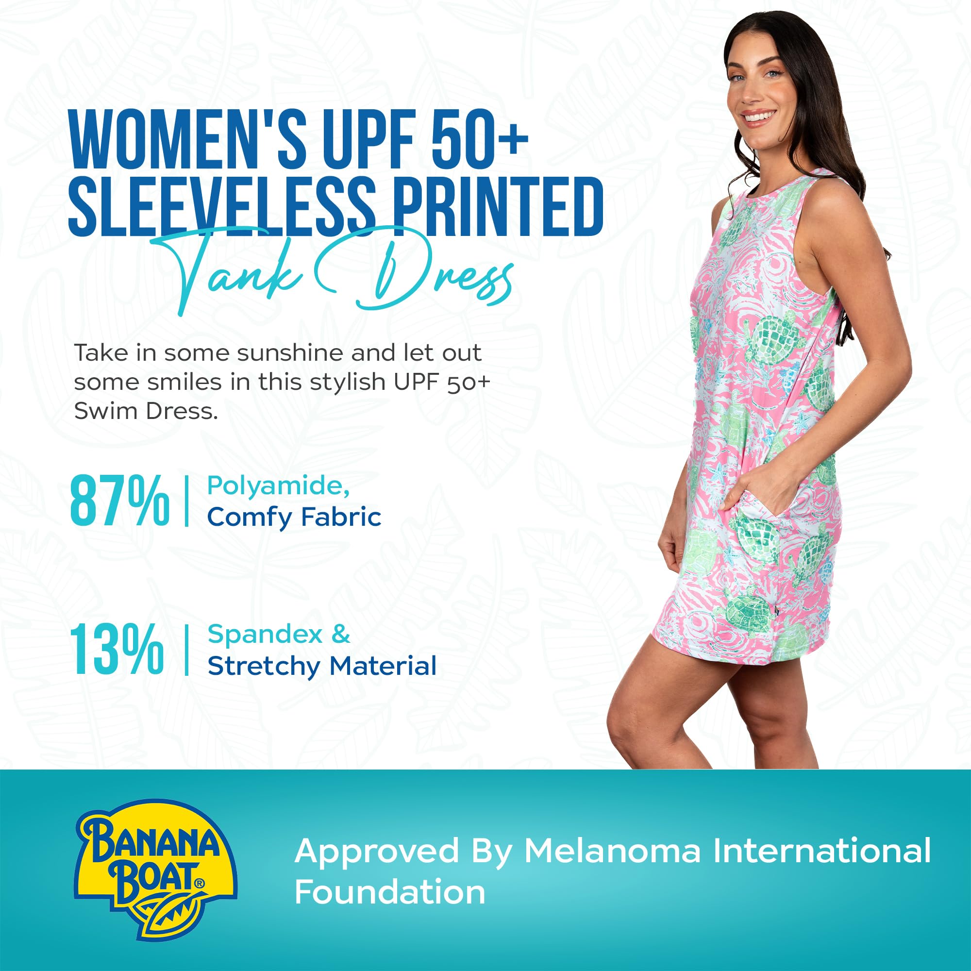 Amazon.com: Banana Boat Protective Apparel: Tank Dress