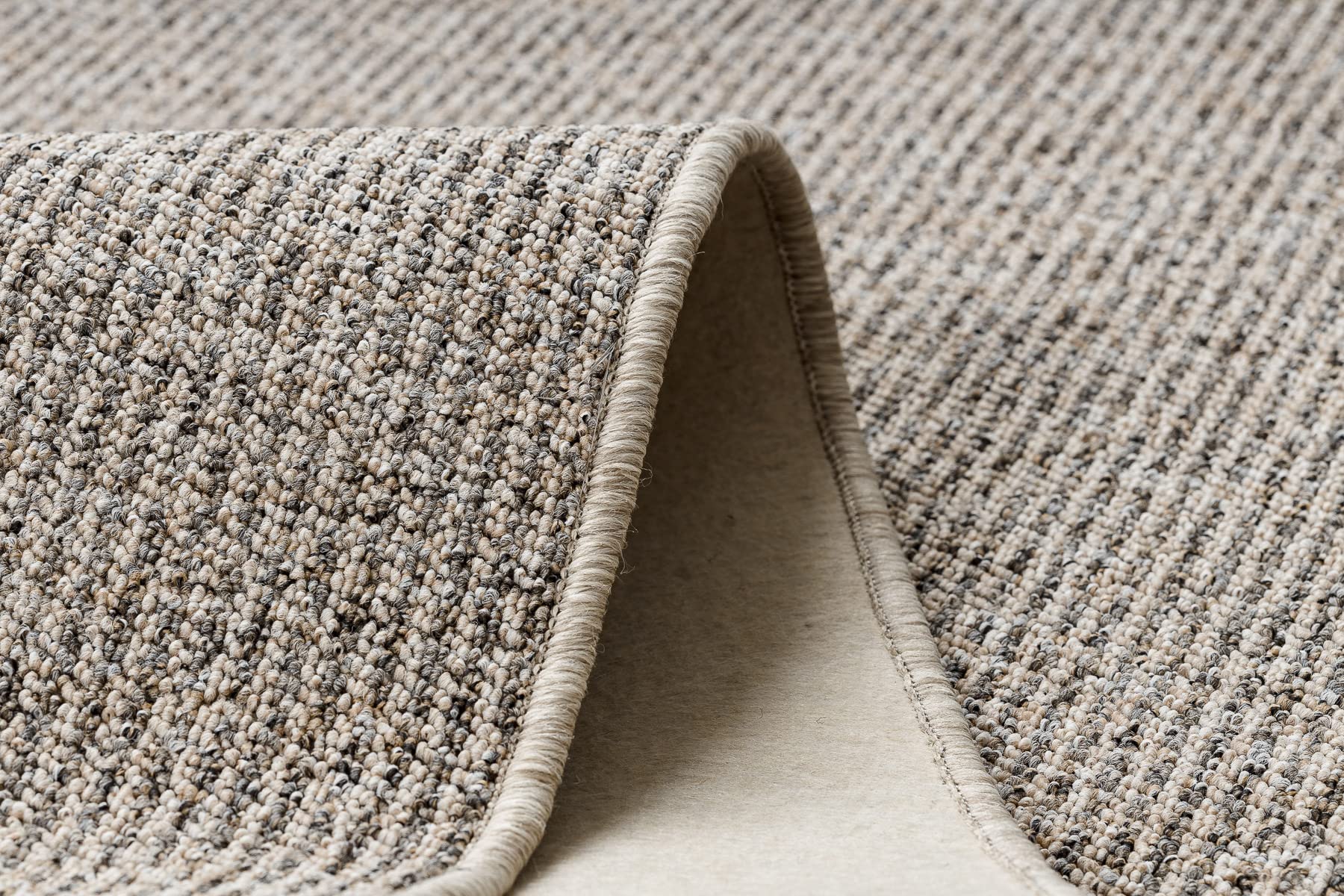 rugsx Alfombra Prius para salón y Dormitorio Beige 150x300 cm