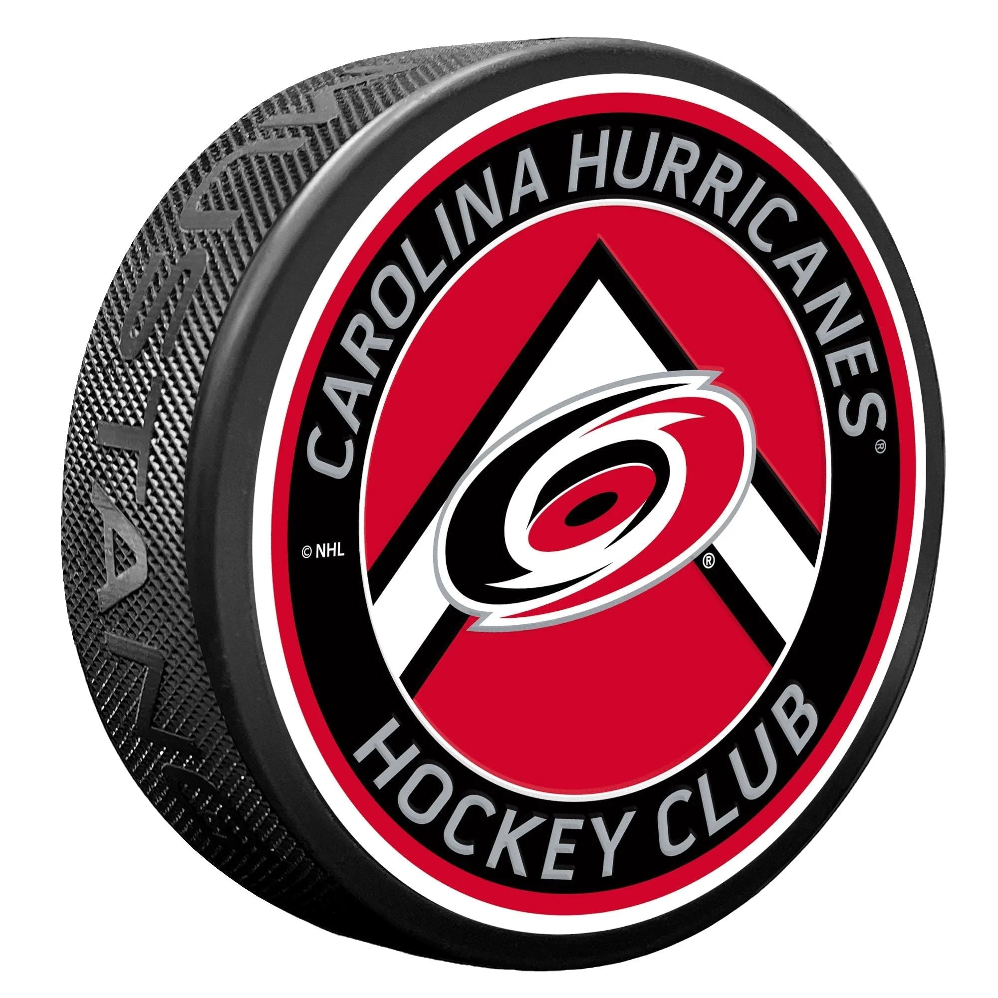 Sports Decor Carolina Hurricanes Puck - Chevron Banner