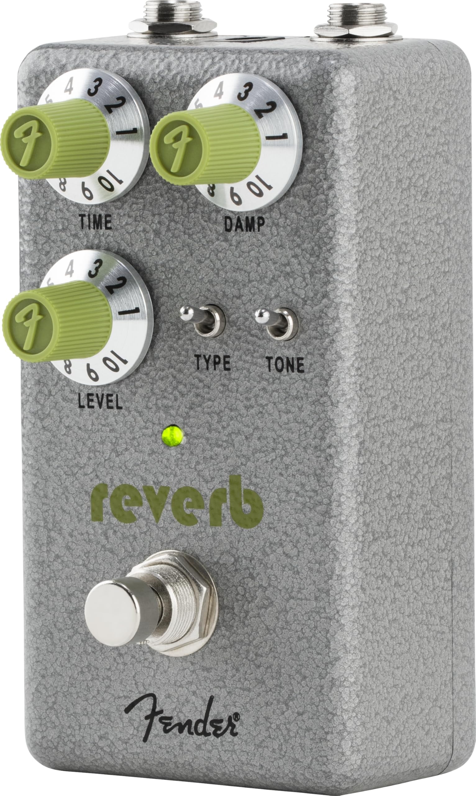 Fender Hammertone Pedale Reverb per Chitarra, 3 ModalitÃ Reverb, True-Bypass, Adatto a Live e Studio, Design in Alluminio Resistente