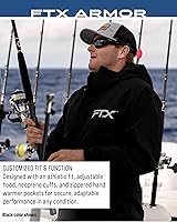 Vista 7 de FROGG TOGGS FTX Armor Premium - Chaqueta impermeable para lluvia, pescapescadores para hombre