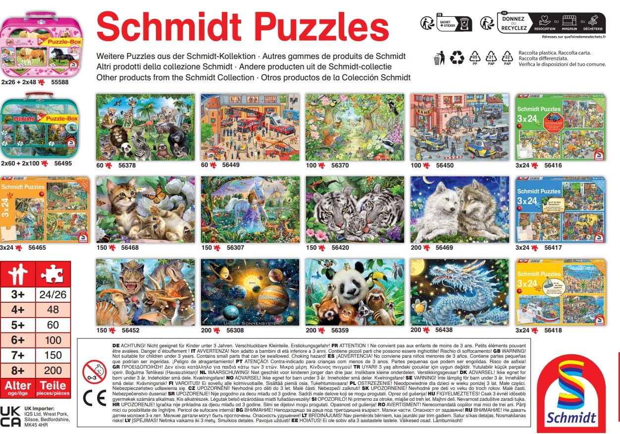 Schmidt Games 56358 Final in the football stadium, 150 pieces children's puzzle