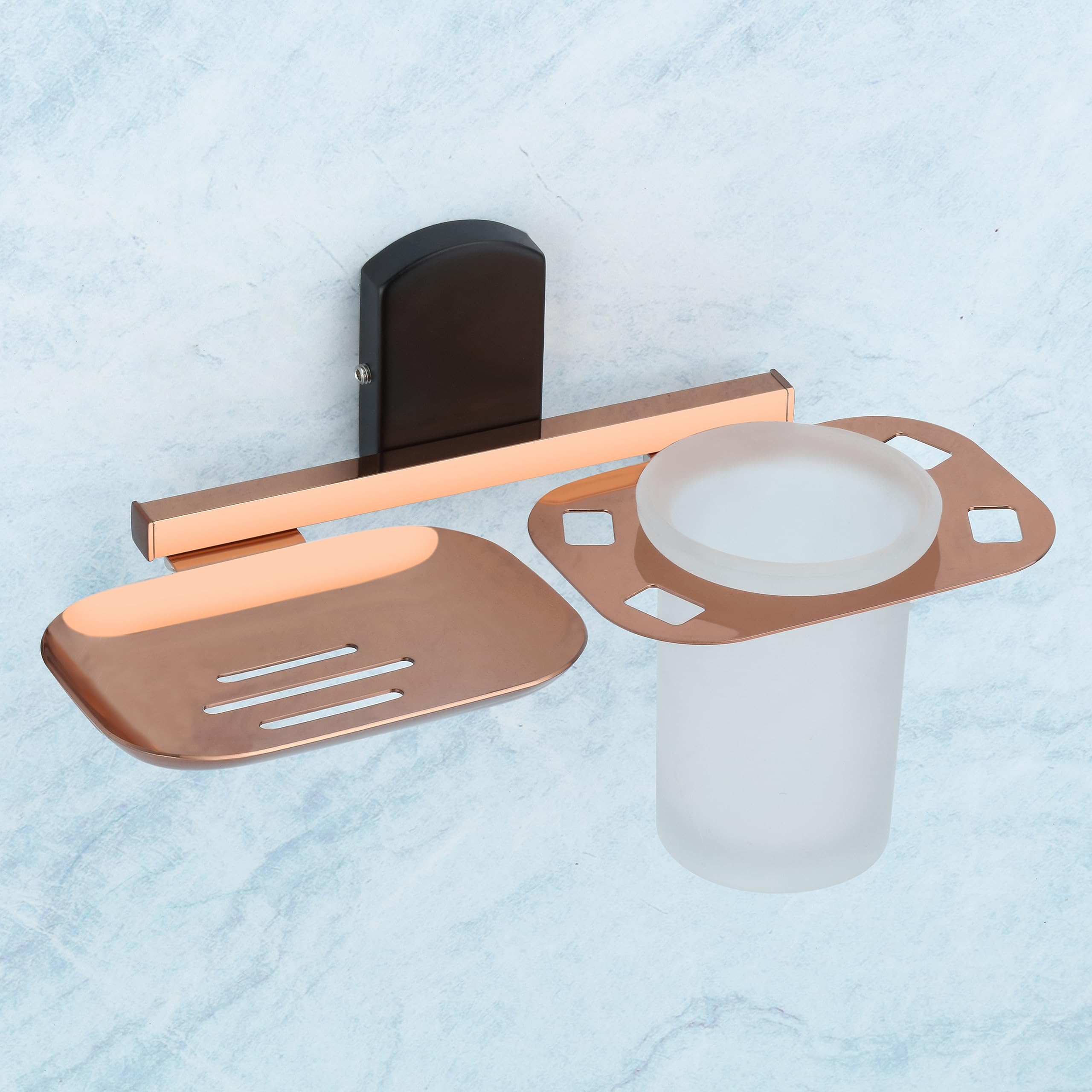 See full amazon price history chart for Plantex 304 Grade Stainless Steel 2in1 Soap Dish with Tumbler Holder/Soap Stand/Tooth Brush Holder/Bathroom Accessories - (Parv-Rose Gold & Black) Plantex 304 Grade Stainless Steel 2in1 Soap Dish with Tumbler Holder/Soap Stand/Tooth Brush Holder/Bathroom Accessories - (Parv-Rose Gold & Black) (B0CCS2Q82B) Amazon Price History, Amazon Price Tracker