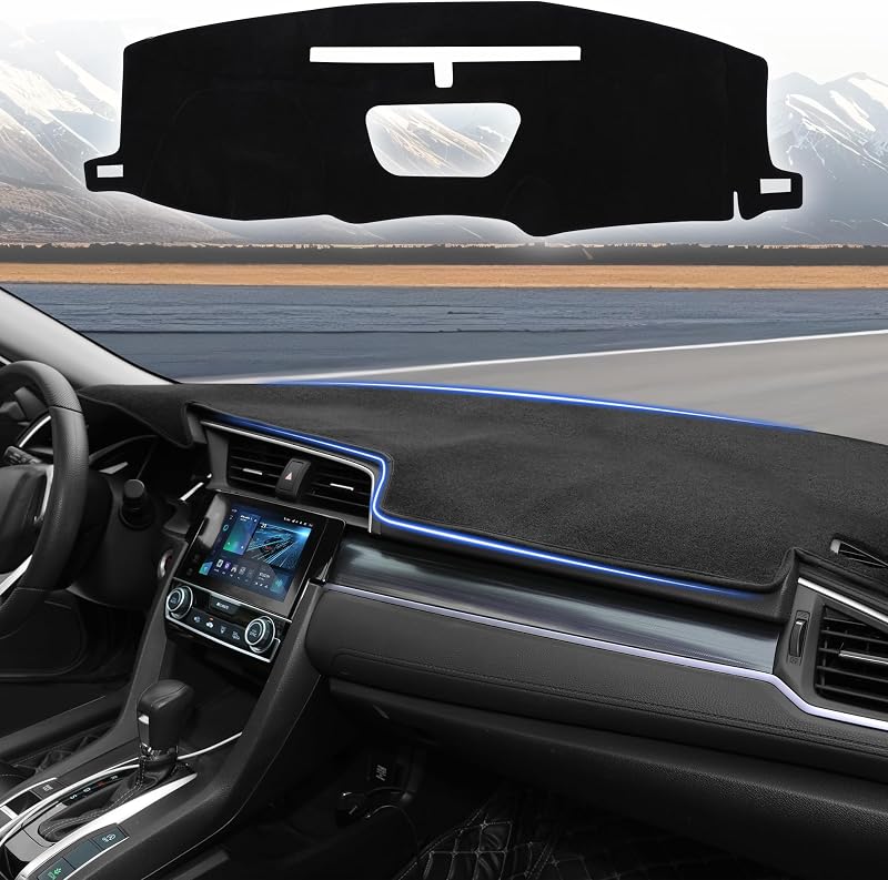 Capa para Painel YYCKE para Chevy Silverado 1500 2019–2025 e GMC Sierra 1500 2019–2025