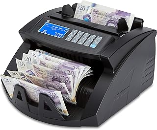 The ZZap NC20+ Banknote Counter & Counterfeit Detector - Counts 1000 banknotes per Minute, Batch Counting, 4-fold Counterfeit Detection and More!