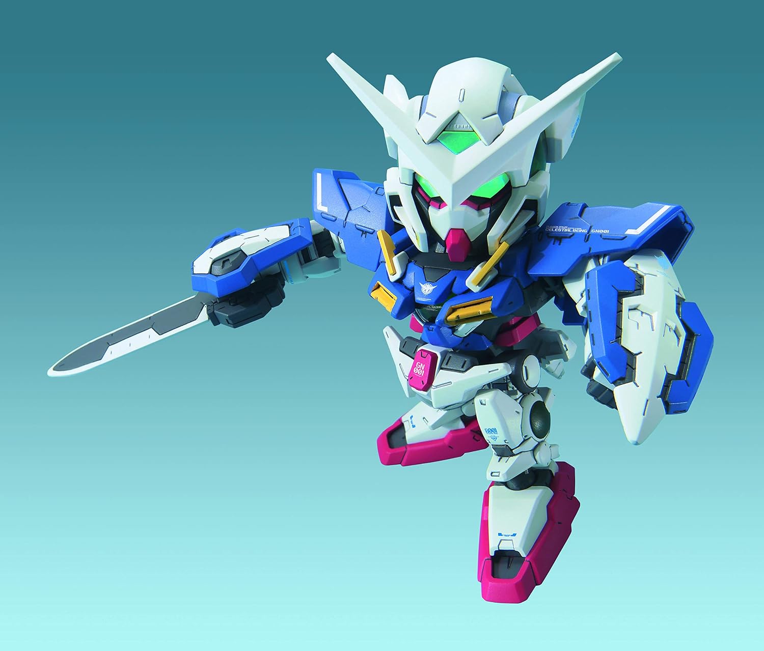 Bandai Hobby BB Freedom Gundam & Gundam Exia, Bandai SD Action Figure