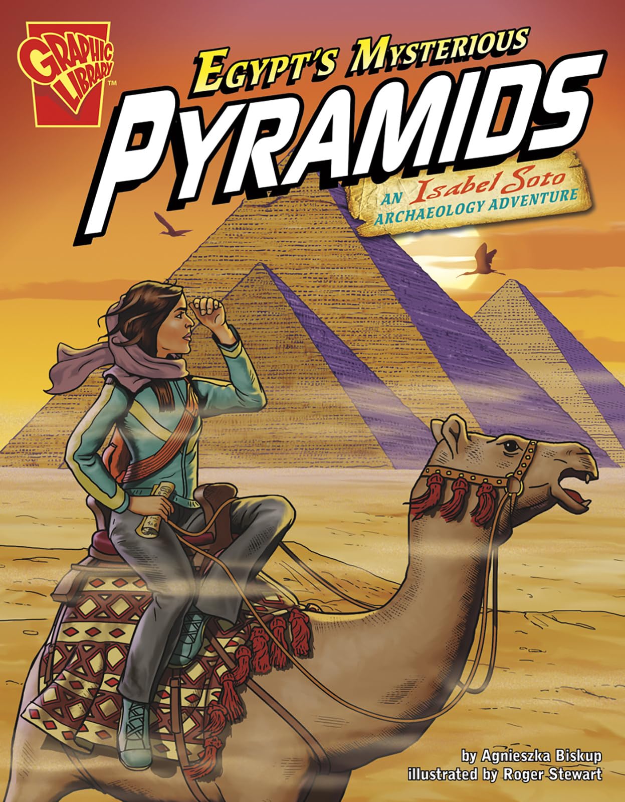 Egypt's Mysterious Pyramids: An Isabel Soto Archaeology Adventure (Graphic Expeditions)